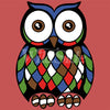 Colorful Mosaic Owl T Shirt