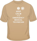 Keep Calm - EMT - Double Sided T Shirt