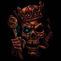Skull King (oversized print) T Shirt
