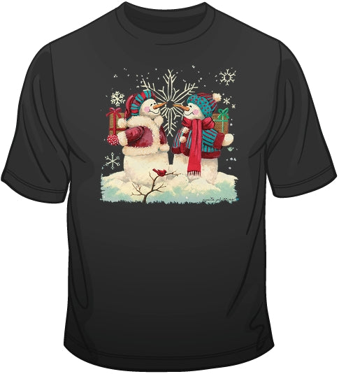 Gift Exchange - Snowman T Shirt