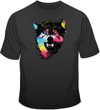 Colorful Wolves T Shirt