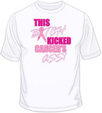 This Bitch Kicked Cancer's Ass - Breast Cancer Awareness T Shirt