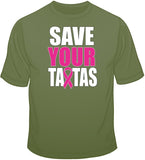 Save Your TaTas - Breast Cancer Awareness T Shirt