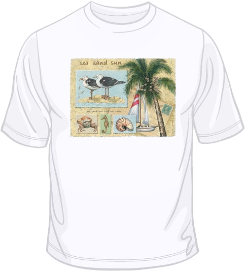 Sea, Sand, Sun T Shirt
