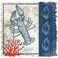 Coastal Blue Lobster T Shirt