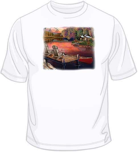 Lake Cottage T Shirt