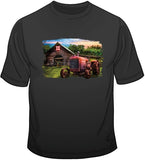 Rusty Red - Old Time Tractor T Shirt