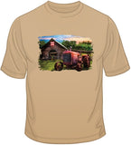 Rusty Red - Old Time Tractor T Shirt