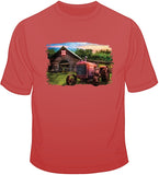 Rusty Red - Old Time Tractor T Shirt