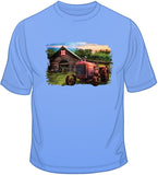 Rusty Red - Old Time Tractor T Shirt