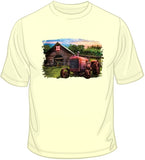 Rusty Red - Old Time Tractor T Shirt