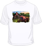 Rusty Red - Old Time Tractor T Shirt