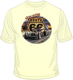 Joy Ride On Route 66 T Shirt