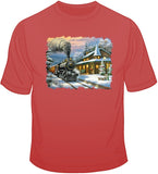 Christmas Train T Shirt