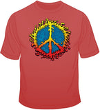 Peace Sign - Amoeba  T Shirt