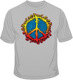 Peace Sign - Amoeba  T Shirt