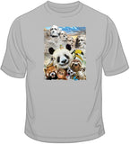 Mt Rushmore - funny animal selfie T Shirt