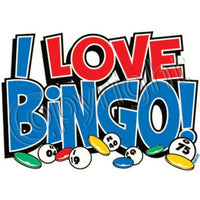 I Love Bingo T Shirt