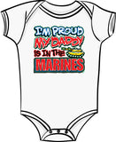 Proud of My Daddy - Marine T Shirt
