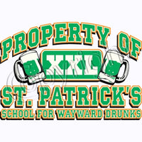 Property of St. Patrick's School T Shirt