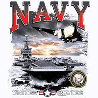 Navy United States T Shirt