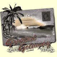 Greatest Getaway Post Card  T Shirt