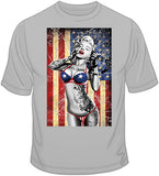 Marilyn Flag Freedom T Shirt