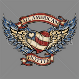 All American  Hottie T Shirt