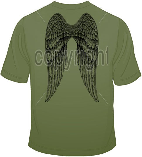 Angel Wings T Shirt | BoardwalkTees.com