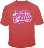 Beer Pong Princess-Neon T Shirt