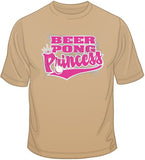 Beer Pong Princess-Neon T Shirt