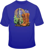 Boots, Rope, Cactus T Shirt