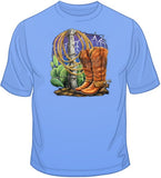 Boots, Rope, Cactus T Shirt