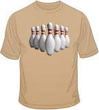 Bowling Pins T Shirt