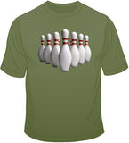 Bowling Pins T Shirt