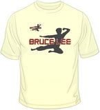 Bruce Lee - Applique w/ Crest T Shirt