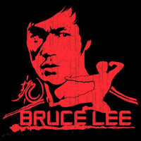 Bruce Lee Red T Shirt