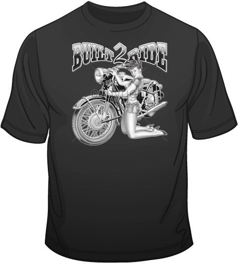 Built To Ride T Shirt | BoardwalkTees.com