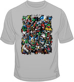 Colored Clowns 1  T Shirt