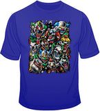 Colored Clowns 1  T Shirt
