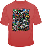 Colored Clowns 1  T Shirt
