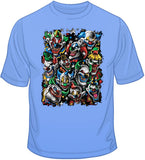Colored Clowns 1  T Shirt