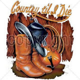 Country Till I Die T Shirt