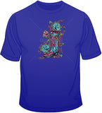 Cowgirl Boots w/ Roses T Shirt