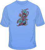 Cowgirl Boots w/ Roses T Shirt