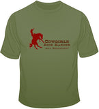 Cowgirls Ride Harder T Shirt