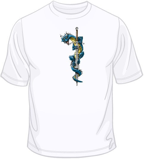 Dragon On a Sword T Shirt