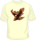 Flying Fire Eagle T Shirt