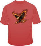Flying Fire Eagle T Shirt
