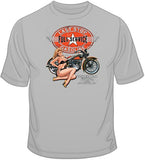 Full Service Motorcycle Girl T Shirt